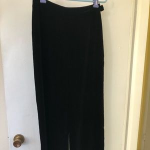 EUC Calvin Klein Black Velvet pants